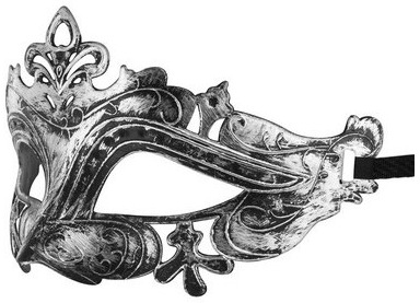 MASKARADE Silver Mask - detail image