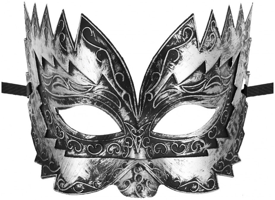 MASKARADE silver mask