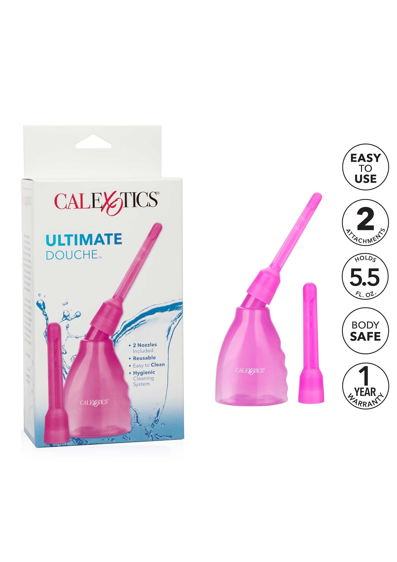 CalExotics Ultimate Douche - utilizare irigare