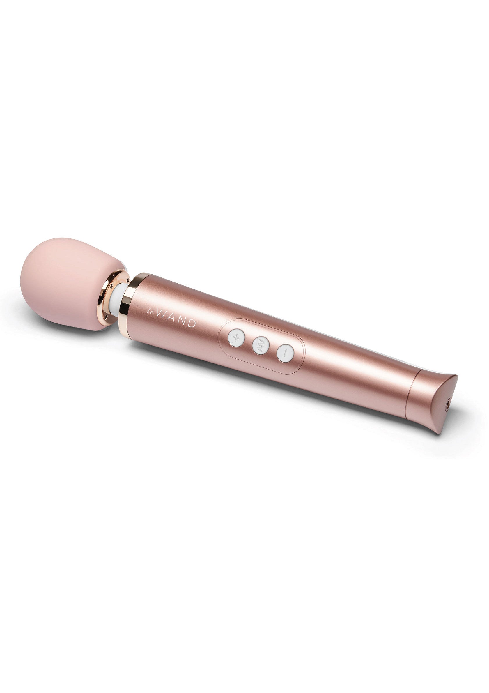 Le Wand Petite Roz Auriu - cap masaj silicon flexibil