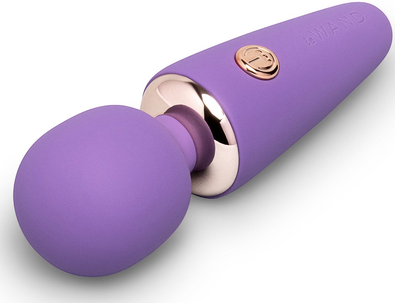 Le Wand Mini Violet specificatii tehnice 10x3cm silicon ABS IPX5 90 minute autonomie USB-C