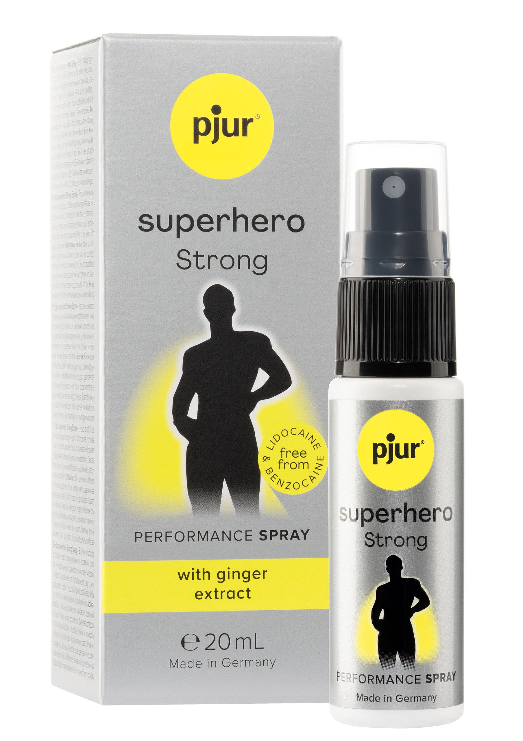 Spray Performante Sexuale Pjur Superhero Strong 20 ml