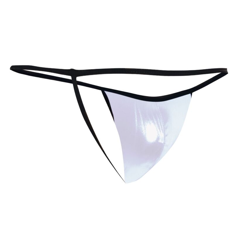 Cut4Men G-string vedere spate albastru sky lenjerie barbati