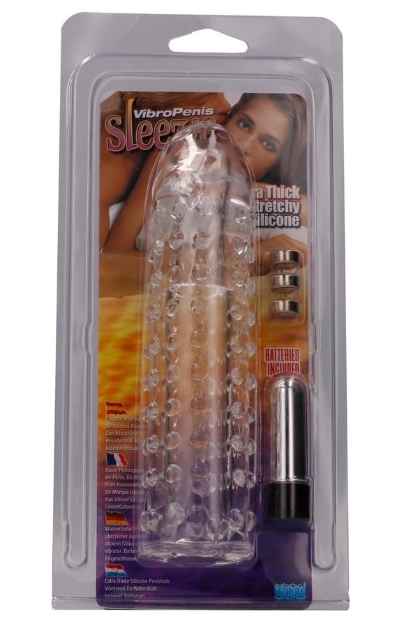 Manson prelungitor TPR transparent detaliu proeminente vibratii
