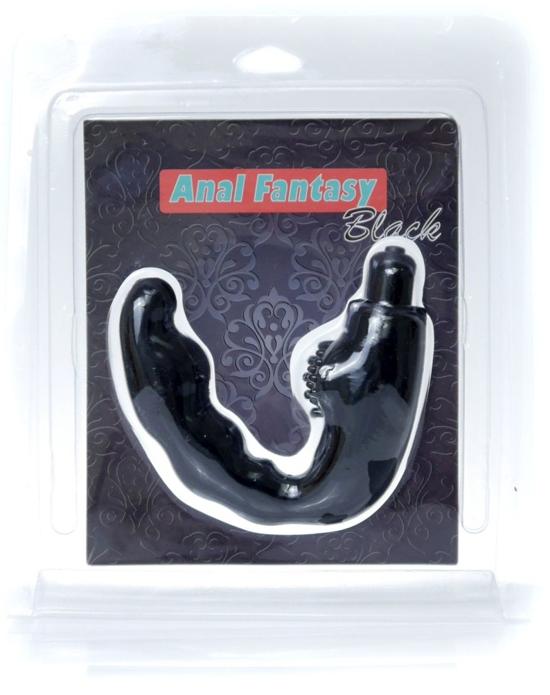 Ambalaj blister Anal Fantasy Black, cu stimulatorul vizibil prin fereastra transparenta