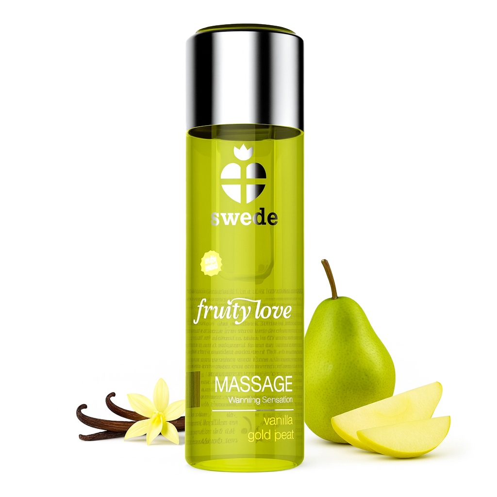 Ulei masaj Swede Fruity Love Vanilie Para 60ml - flacon principal