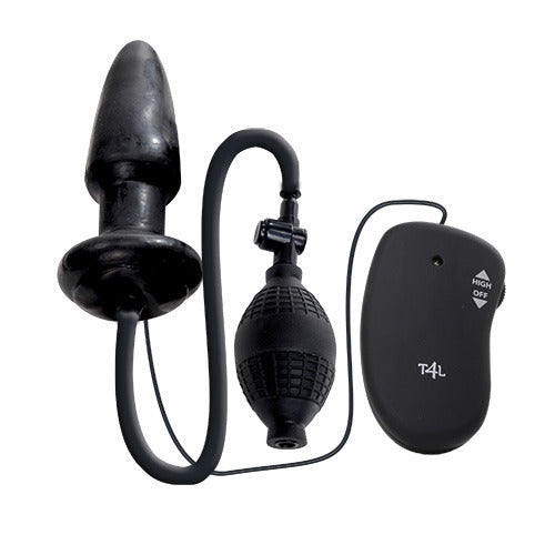 Dop anal gonflabil Bumping Balloon Toyz4Lovers - detaliu pompa si telecomanda