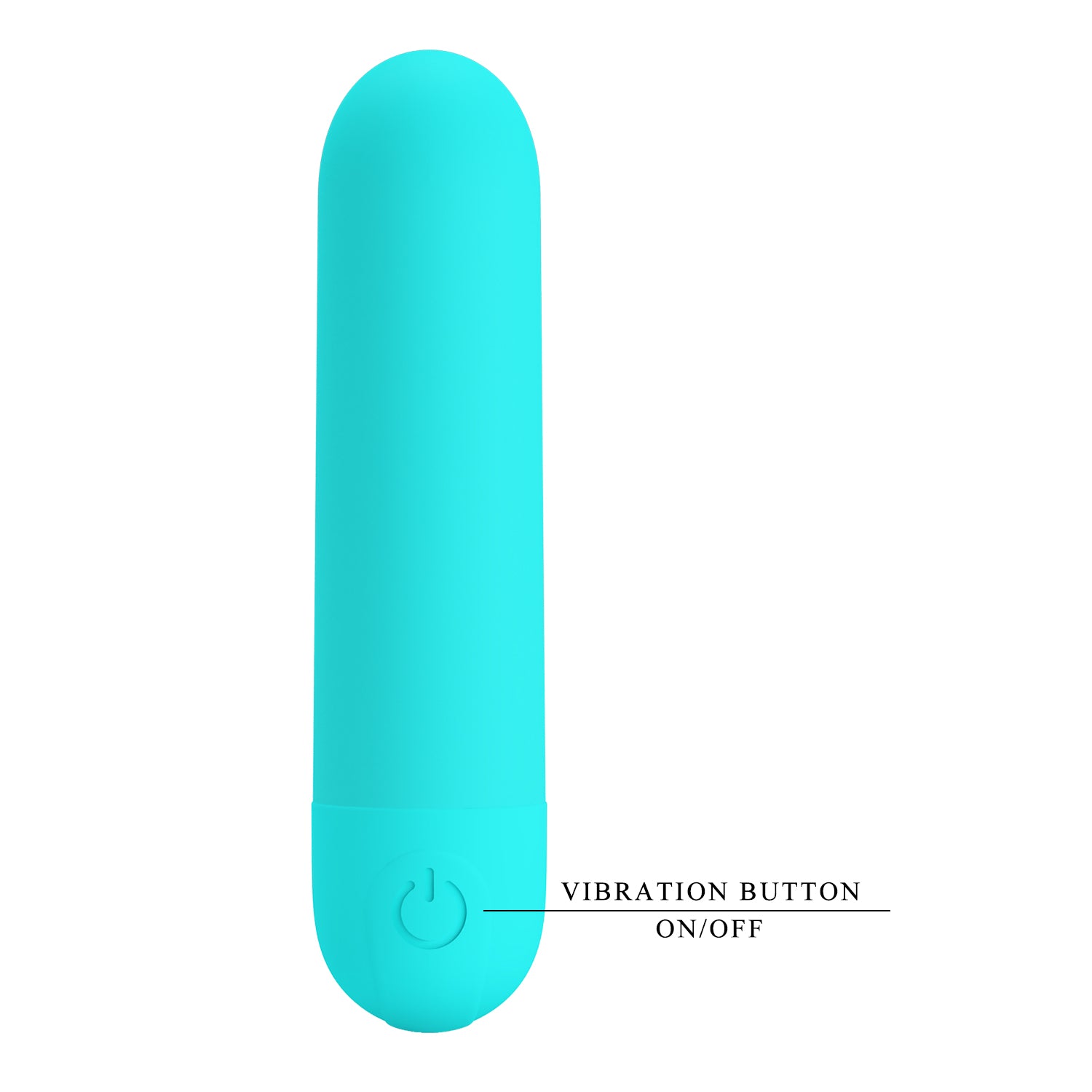Vibrator bullet Stefan Pretty Love Turcoaz - stimulare clitoris sfarcuri masaj intern