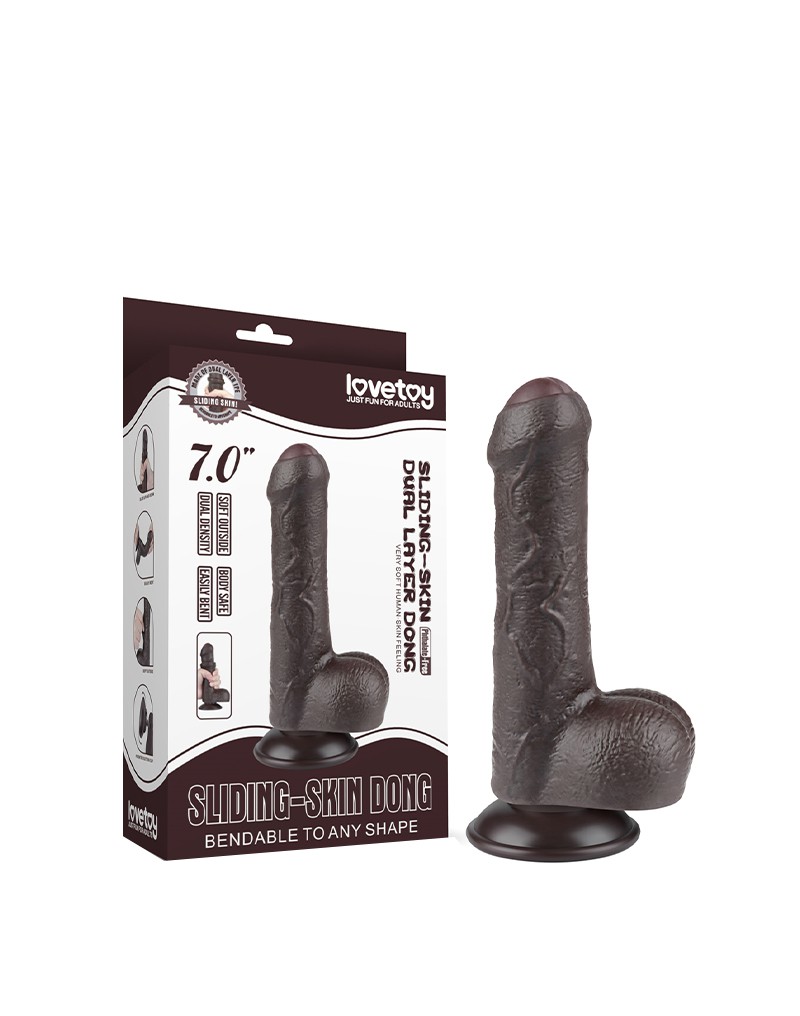 LoveToy Sliding Skin detaliu strat exterior care aluneca pe miezul interior