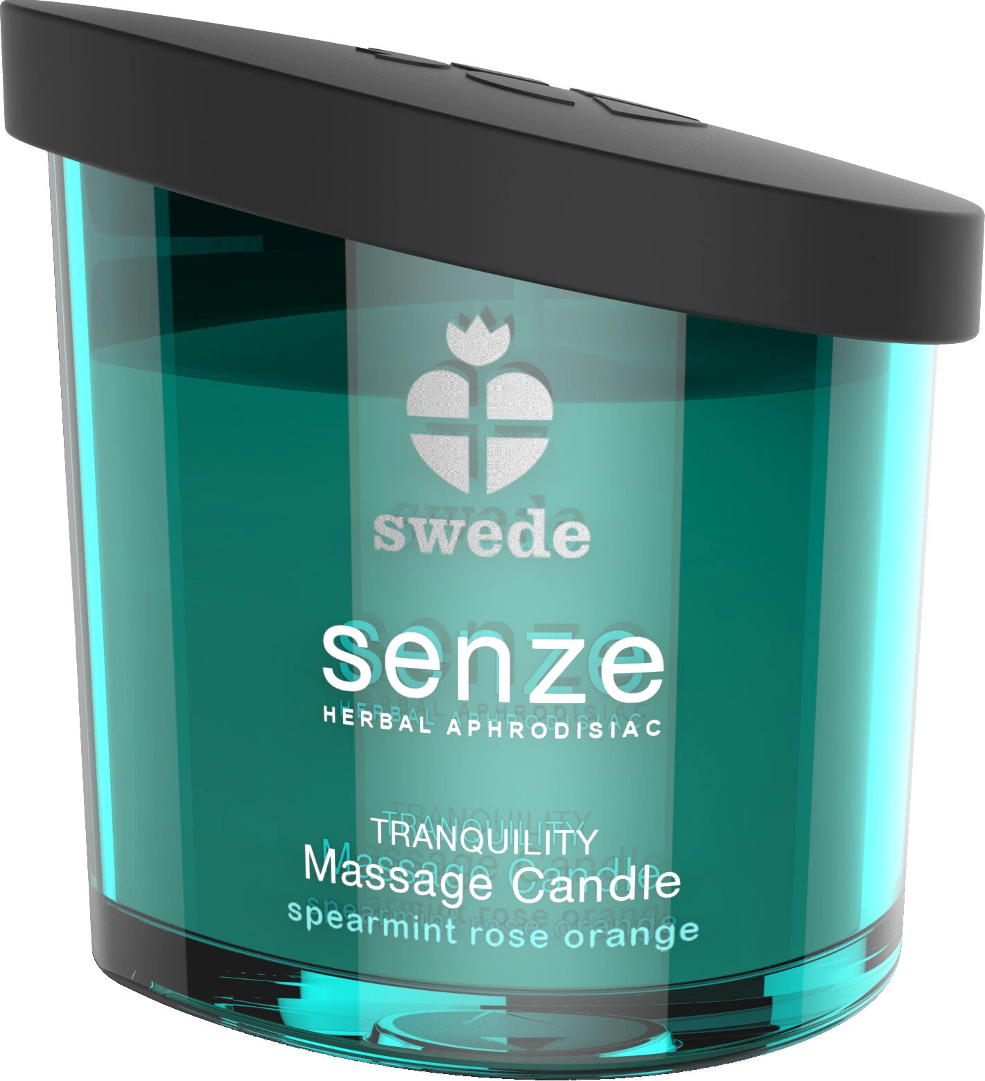 Lumanare masaj Swede Senze Menta - ulei lichid la topire