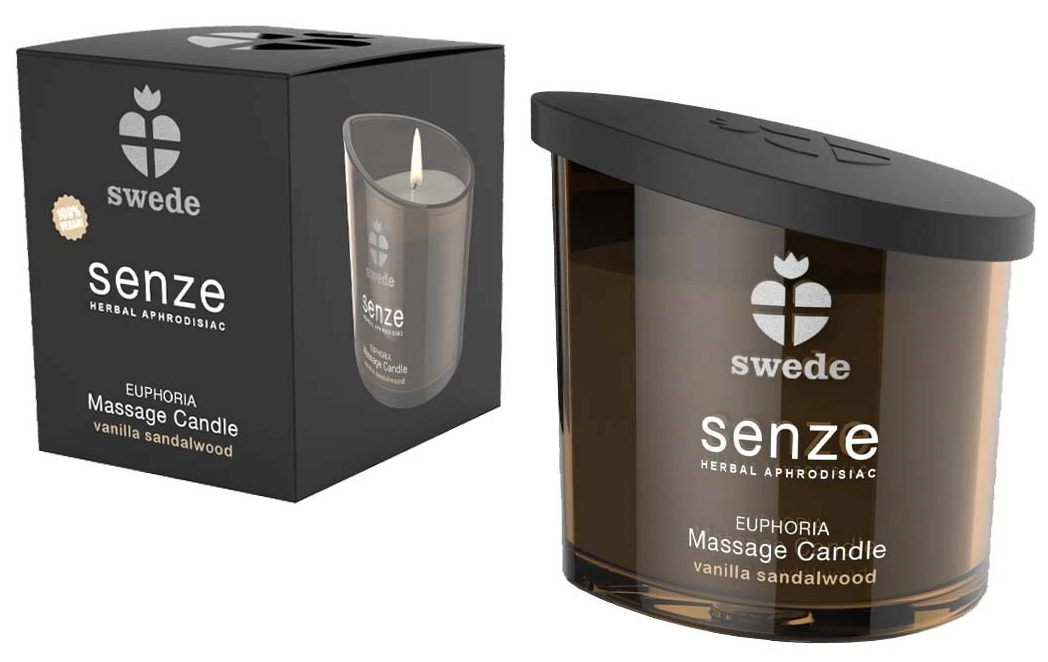 Swede Senze Vanilie 50ml - detaliu produs masaj cuplu