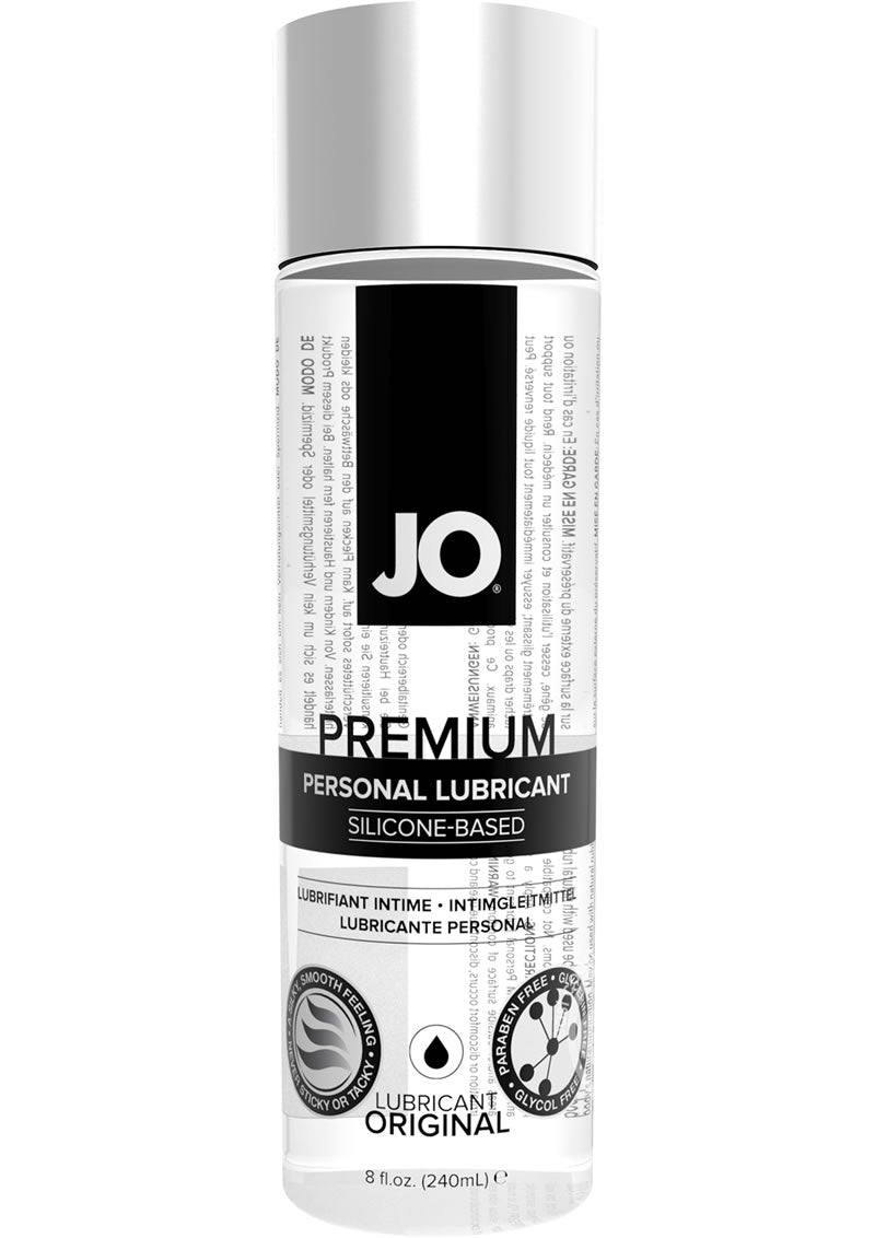 JO Premium Original 120ml mod utilizare 2-4 picaturi cantitate optima reaplica lubrifiant siliconic System JO