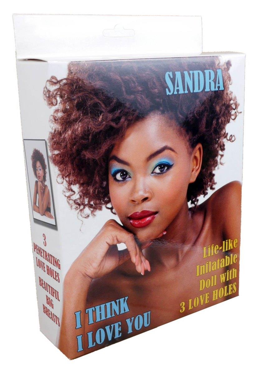Cutie Papusa Gonflabila Sandra, par cret, 3 zone de patrundere