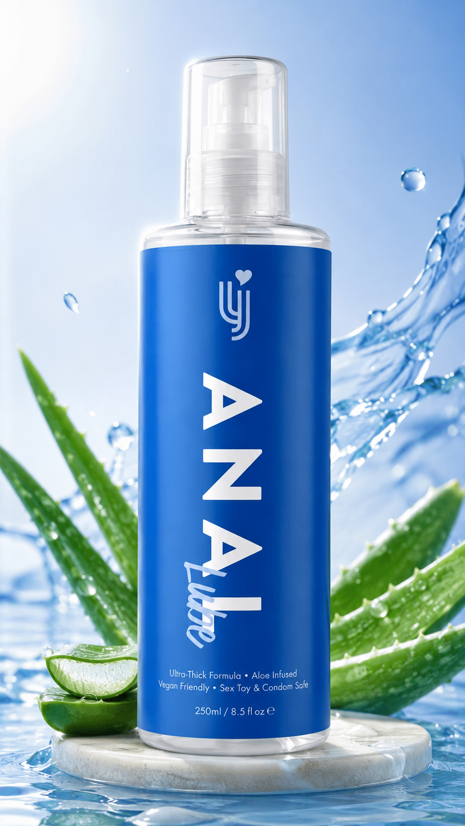 Lubrifiant anal Loving Joy 250ml fara parabeni extracte botanice
