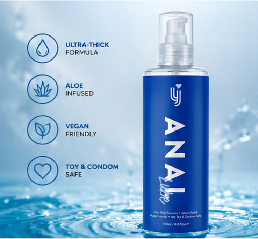 Lubrifiant Loving Joy Aloe 250ml vedere laterala