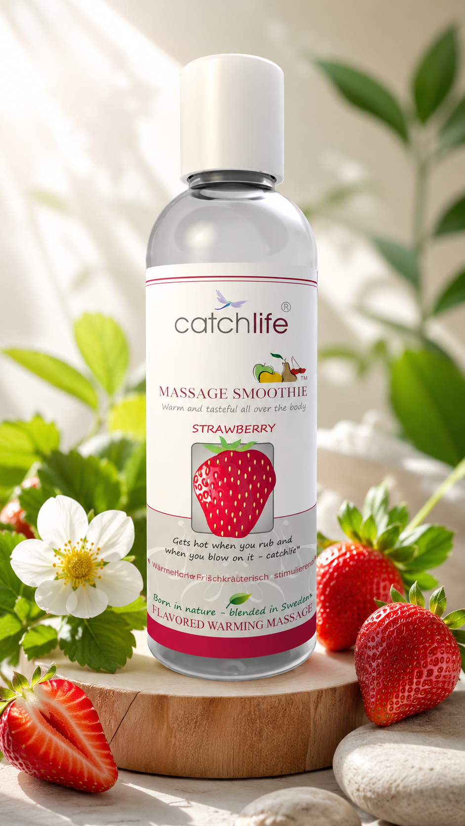 Nature Body Fun Gel Capsuni beneficii formula bazata pe apa