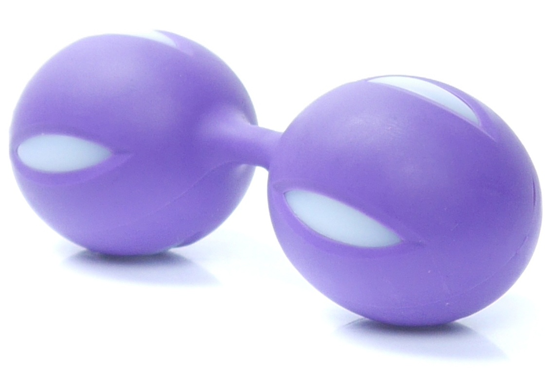 Smartballs Purple 19cm diametru 3.6cm maner silicon sigur