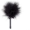 Puf Secret Play »Mini Black Feather Marabou« - Negru_FRONTAL