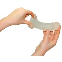 Prelungitor Penis You2Toys »Dick Sleeve« 16 cm - Alb