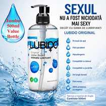Lubrifiant Intim Lubido 500 ml - testat dermatologic