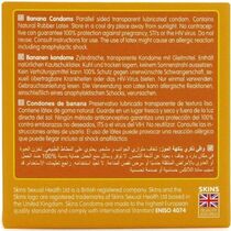 Prezervative SKINS Banana Premium Condoms, 4 buc.