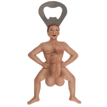 Desfacator sticle Erotic Man detaliu penis mobil