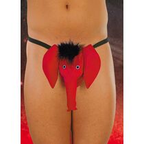 Chilot Funny Elefant cu Trompa Rosu