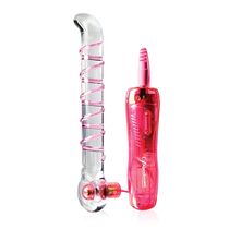 Icicles No 4 vibrator sticla borosilicata bullet detasabil 10 moduri vibratie detaliu