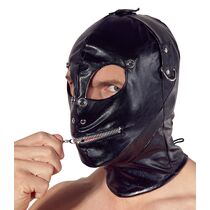 Cagula  Fetish Collection "Hannibal" - Negru##