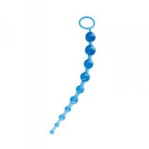 Bile Anale Toyz4Lovers "Erotica Blue" 26 cm - Albastru - vedere frontala