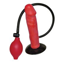 Vibrator You2Toys cu Pompa »Red Balloon« 16,5 cm - Rosu