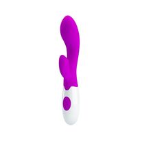 Vibrator Dubla Stimulare Pretty Love »Brighty« 20 cm - Violet
