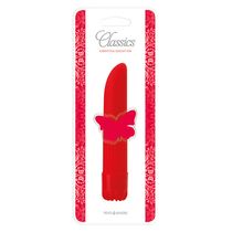 Vibrator Mini Toyz4Lovers »Classics« 14 cm - Rosu - vedere frontala
