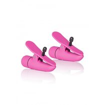 Cleme Sfarcuri cu Vibratii California Exotics "Nipplettes" - Roz - dimensiuni complete