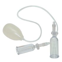 Pompa Sani cu Vacuum You2Toys »Crystal Clear« Alb