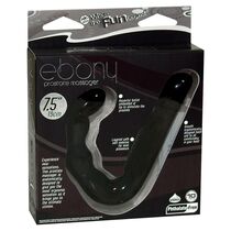 Vibrator NMC »Ebony Prostate« 13,5 cm - Negru