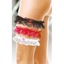 Jartiera din Dantela Softline - Negru