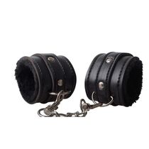 Set Bondage Erotica Fetish Art, Piele Neagra cu plus, 8 piese