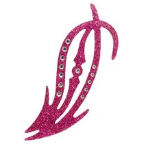 Tatuaj Intim Temporar cu Strassuri Cottelli Collection "Sticker Glitter Tattoo"Violet