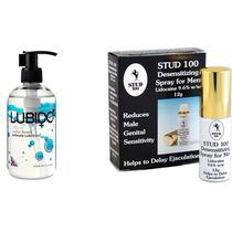 Pachet Lubrifiant Lubido 250ml + Spray Stud 100 Original