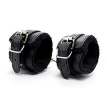 Catuse cu Blana Fetish Addict - Negru