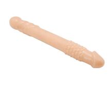 Dildo Dublu Toyz4Lovers 25,4 cm - Natural##