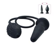 Dildo Anal Gonflabil Toyz4Lovers 12,3 cm - Negru##