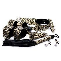 Set Bondage Toyz4Lovers "Fetish Art" 12 piese -Leopard##