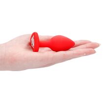Butt Plug Anal Ouch 7,3 cm - Rosu##