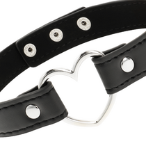 Colier cu Inima Coquette - Negru