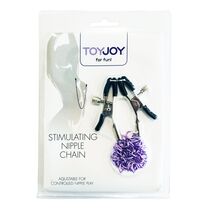 Cleme Sfarcuri ToyJoy "Nipple Chain" 50 cm - culoare si material