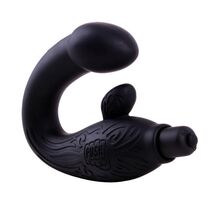 Vibrator Masaj Prostata Chisa Novelties "Black Mont" 25 cm - Negru - detaliu design