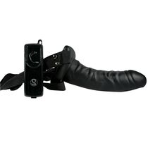 StrapOn Vibrator pentru Barbati You2Toys »Easy Rider« 17 cm - Negru