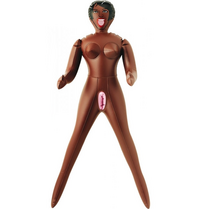 Papusa Gonflabila NMC "Miss Dusky Diva" 66 cm - Maro##